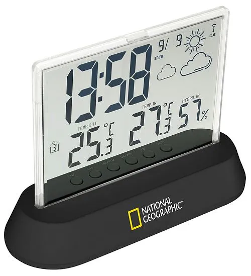 photo Bresser National Geographic Weather Station, transparent - Exhibition Item,  1