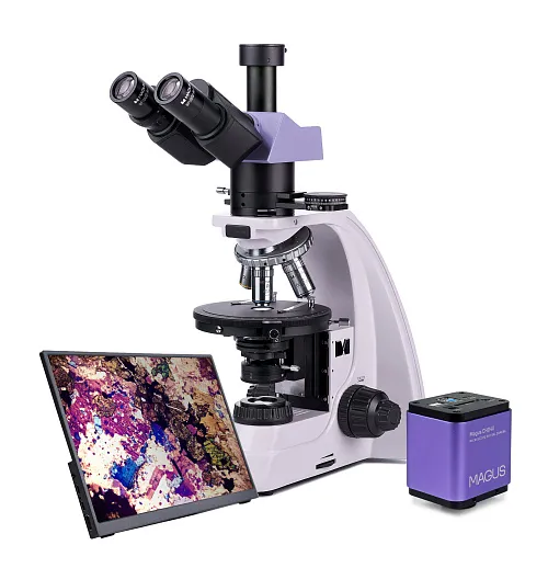 picture MAGUS Pol D800 LCD Polarizing Digital Microscope