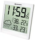 picture Bresser TemeoTrend JC LCD RC Weather Station (Wall clock), white