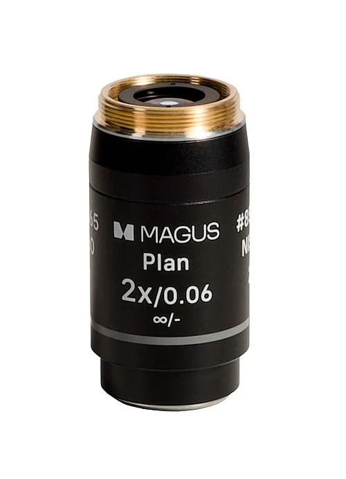 photo MAGUS 2PL60 Plan 2х/0.06 ∞/- H60mm Objective,  1