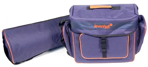 photograph Levenhuk Zongo 60 Telescope Case; Small, Blue
