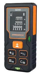 photo Ermenrich Reel PLUS GD40 Laser Meter, black