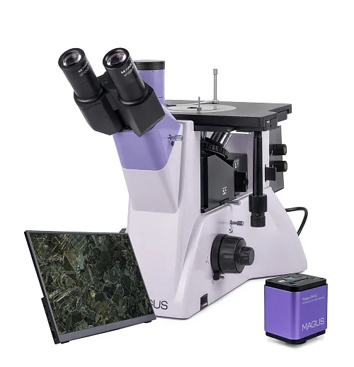 photo MAGUS Metal VD700 BD LCD Metallurgical Inverted Digital Microscope