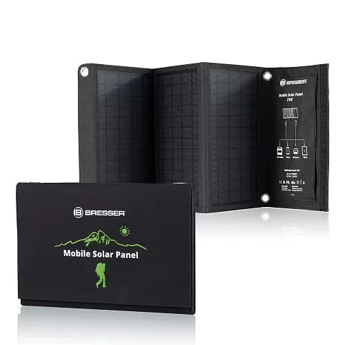 picture Bresser Mobile Solar Charger 21 Watt with USB,  1