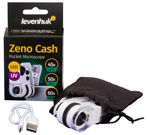 photograph Levenhuk Zeno Cash ZC7 Pocket Microscope - Exhibition Item,  2