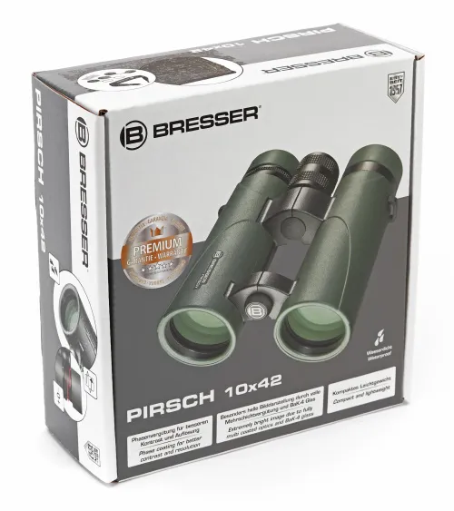 photo Bresser Pirsch 10x42 Binoculars,  10