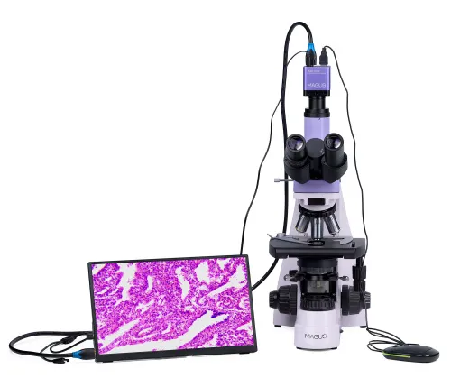 photograph MAGUS Bio D250T LCD Biological Digital Microscope,  7