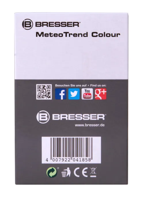 photo Bresser MeteoTrend Colour RC Weather Station, black - Exhibition Item,  14