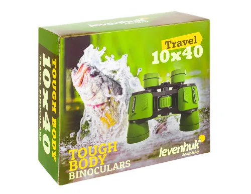 photo Levenhuk Travel 10x40 Binoculars,  12