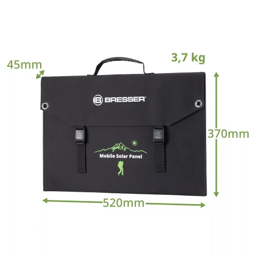photograph Bresser Mobile Solar Charger 90 Watt with USB,  5