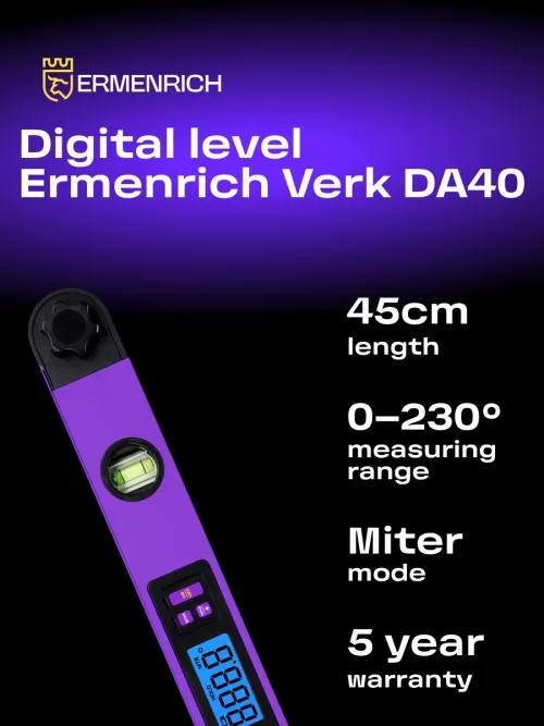 image Ermenrich Verk DA40 Digital Angle Finder,  13