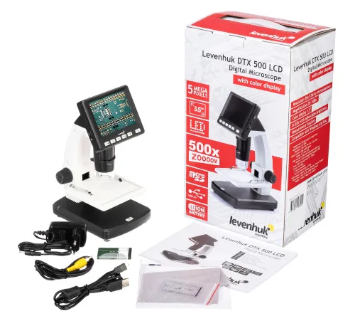 image Levenhuk DTX 500 LCD Digital Microscope,  3