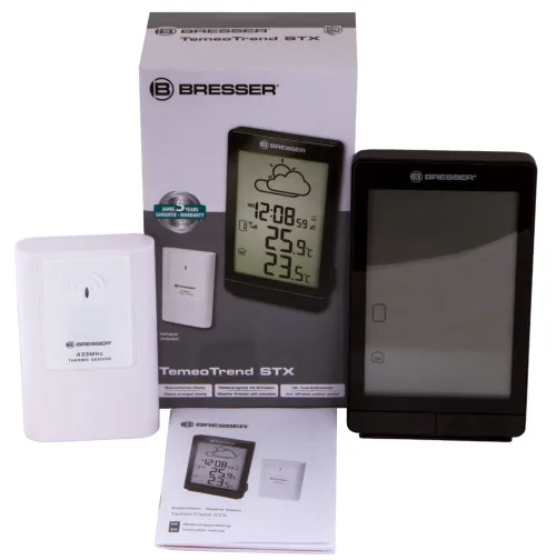 image Bresser TemeoTrend STX RC Weather Station, black,  2