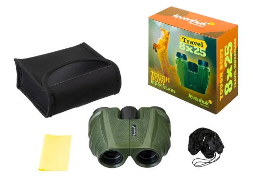 photo Levenhuk Travel 8x25 Binoculars,  4