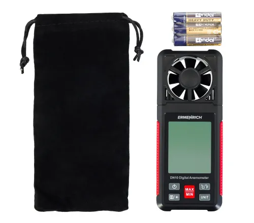 photograph Ermenrich Seek DN10 Digital Anemometer,  6