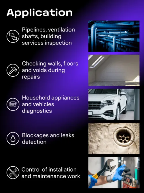 photograph Ermenrich Seek VE80 Industrial Endoscope,  13