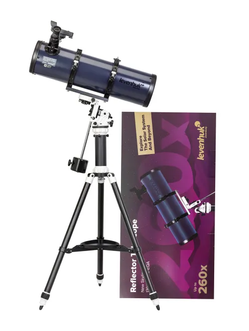 photograph Levenhuk New Skyline PLUS 130/650 AZ-EQA Telescope,  2