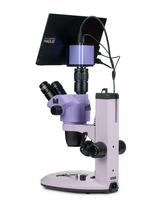photo MAGUS Stereo D7T LCD PLUS Digital Stereomicroscope,  6