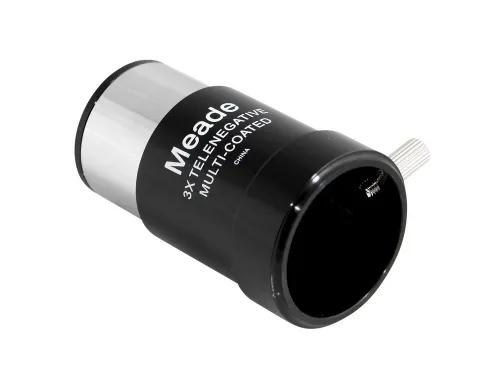 photograph Meade Series 4000 #128 3x Short-Focus Barlow Lens 1.25",  3