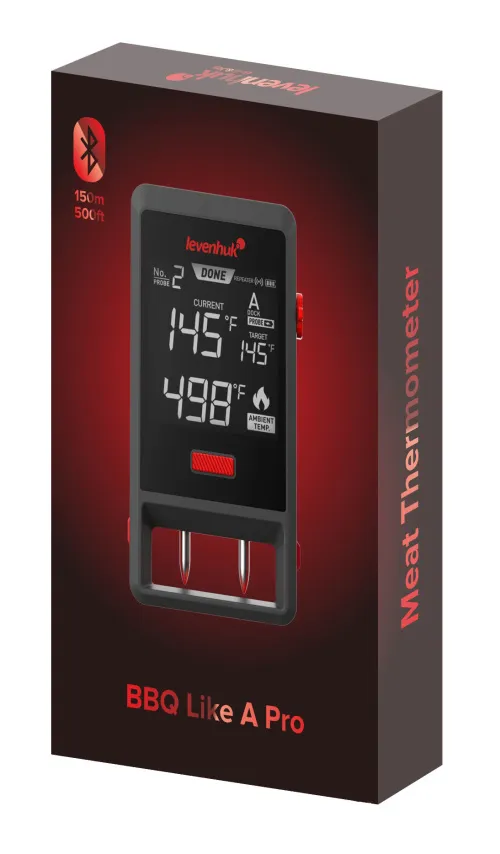 picture Levenhuk Wezzer Grill BT50 Meat Thermometer,  2