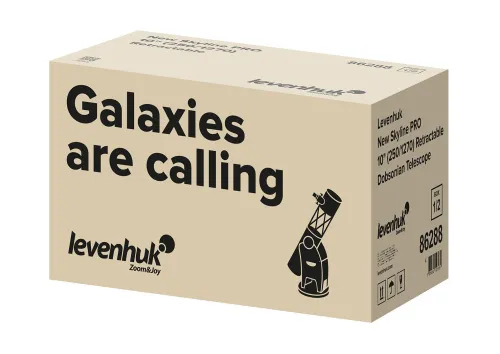 picture Levenhuk New Skyline PRO 10" (250/1270) Retractable Dobsonian Telescope,  16