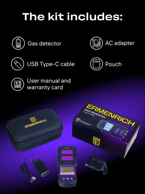 photo Ermenrich NG60 Gas Detector,  13