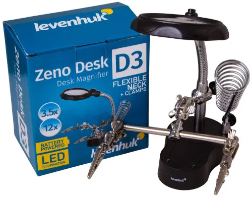 image Levenhuk Zeno Desk D3 Magnifier,  3