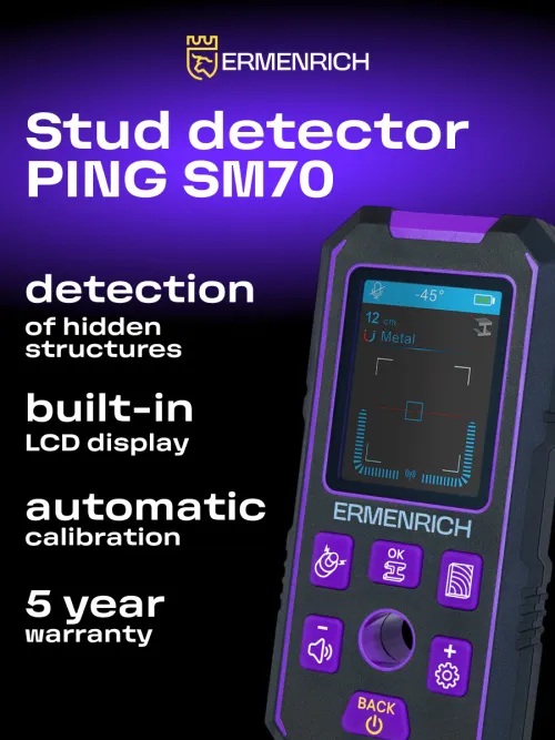 photograph Ermenrich Ping SM70 Stud Detector,  9