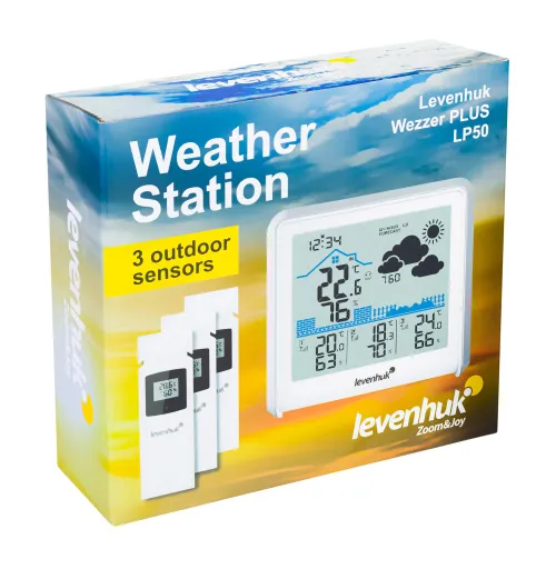 image Levenhuk Wezzer PLUS LP50 Weather Station -Exhibition Item,  10
