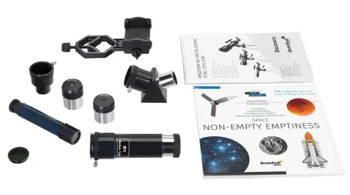 picture Levenhuk Discovery Sky Trip ST50 Telescope with book,  4