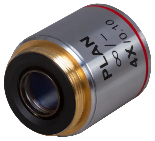 picture Levenhuk MED 4x Infinity Plan Achromatic Objective,  3