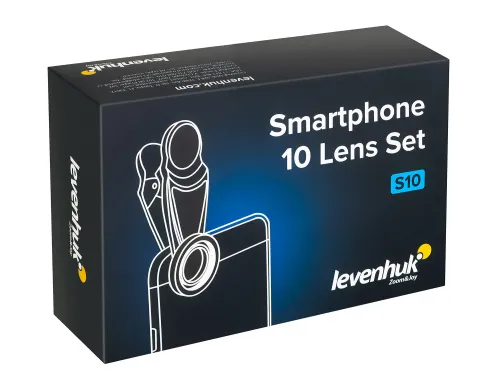 photo Levenhuk Lens S10 Smartphone Lens Set,  6