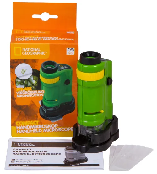 picture Bresser National Geographic 20–40x Handheld Microscope,  2