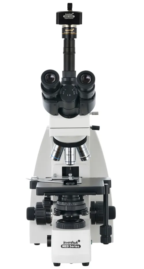 photograph Levenhuk MED D40T Digital Trinocular Microscope,  3