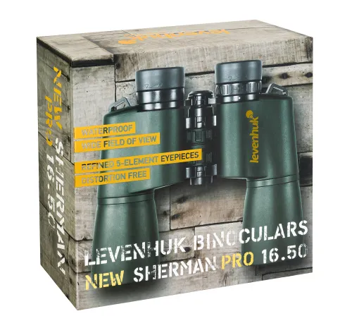 image Levenhuk New Sherman PRO 16x50 Binoculars,  13