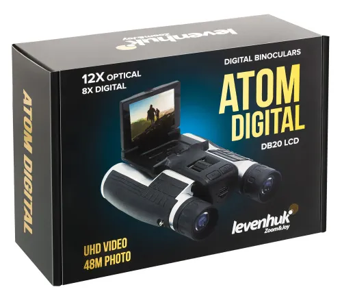 photograph Levenhuk Atom Digital DB20 LCD Binoculars - Exhibition Item,  10
