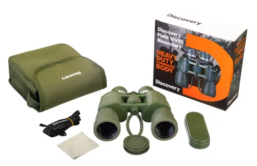image Levenhuk Discovery Field 10x50 Binoculars,  4