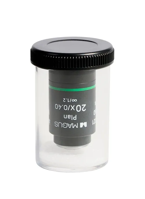 photograph MAGUS 20PL60V Plan 20х/0.40 ∞/1.2 H60mm Objective,  5