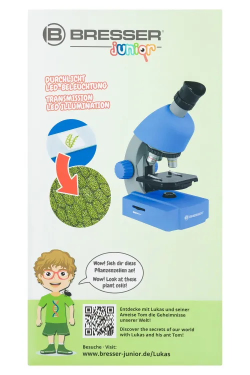 photograph Bresser Junior 40–640x Microscope,  14