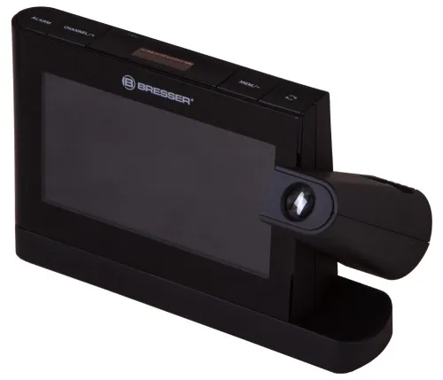 photograph Bresser Projection Clock with Color Display, black,  3