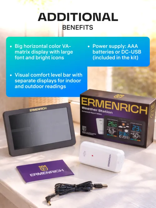 picture Ermenrich Report WR60 Weather Station,  17