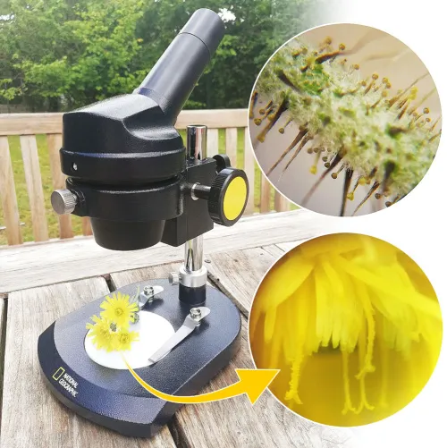 image Bresser National Geographic 20x Microscope, monocular,  11