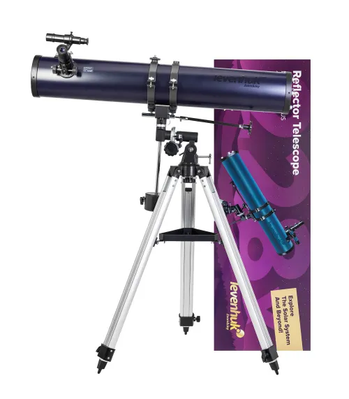 image Levenhuk New Skyline PLUS 114/900 EQ1 Telescope,  2
