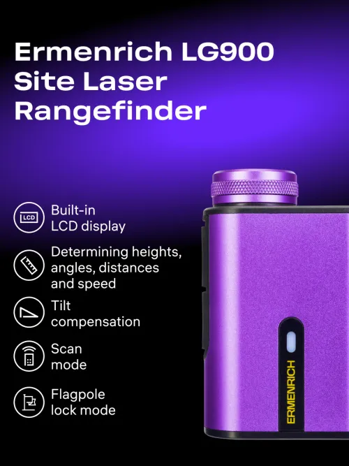 image Ermenrich LG900 Site Laser Rangefinder,  12