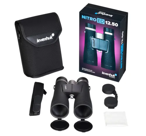 photo Levenhuk Nitro ED 12x50 Binoculars,  3