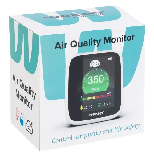 photograph Levenhuk Wezzer Air MC20 Air Quality Monitor,  7