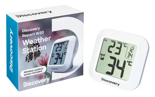 photo Levenhuk Discovery Report W20 Weather Station with clock,  2