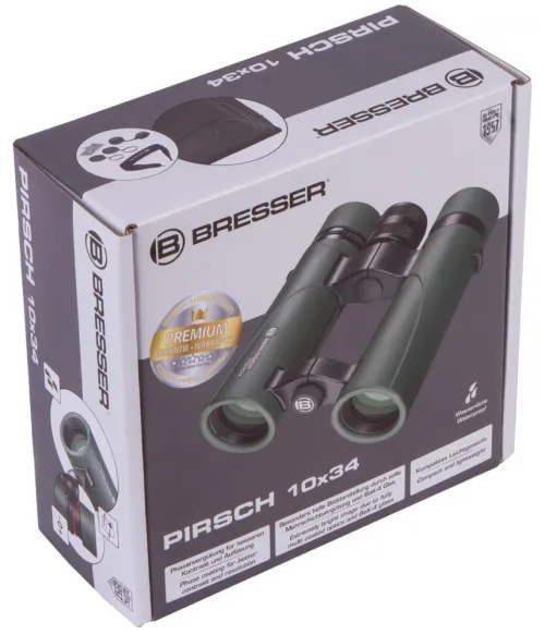 photograph Bresser Pirsch 10x34 Binoculars,  11