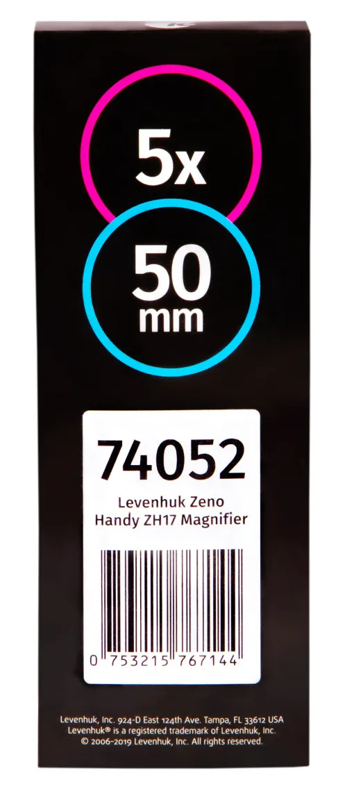 photograph Levenhuk Zeno Handy ZH17 Magnifier,  10