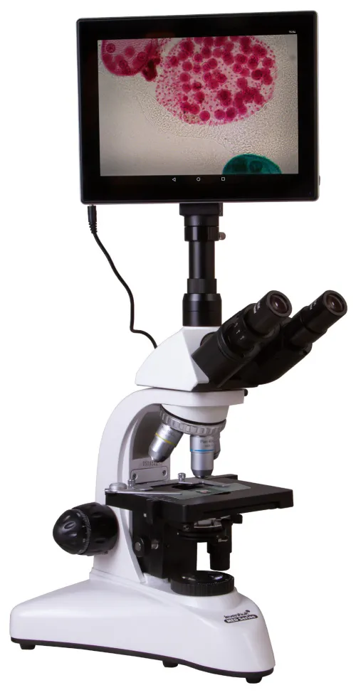 picture Levenhuk MED D25T LCD Digital Trinocular Microscope,  4